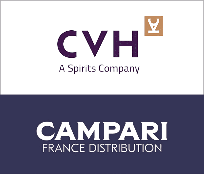 logos CVH & Campari France Distribution