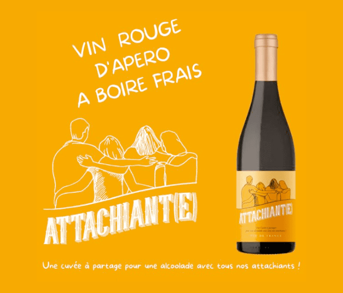 Bouteille Attachiant(e)