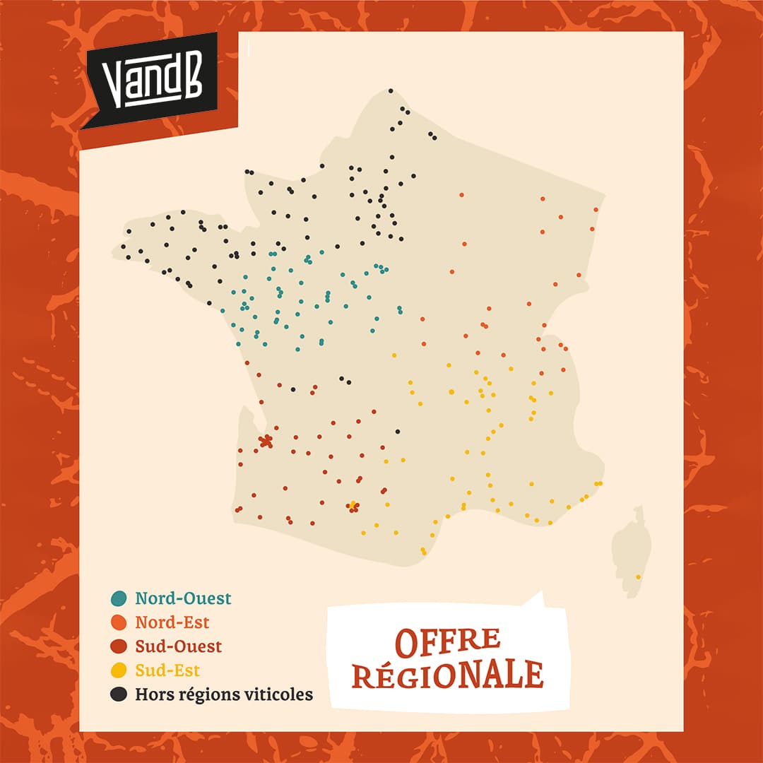 carte offre régionale V and B